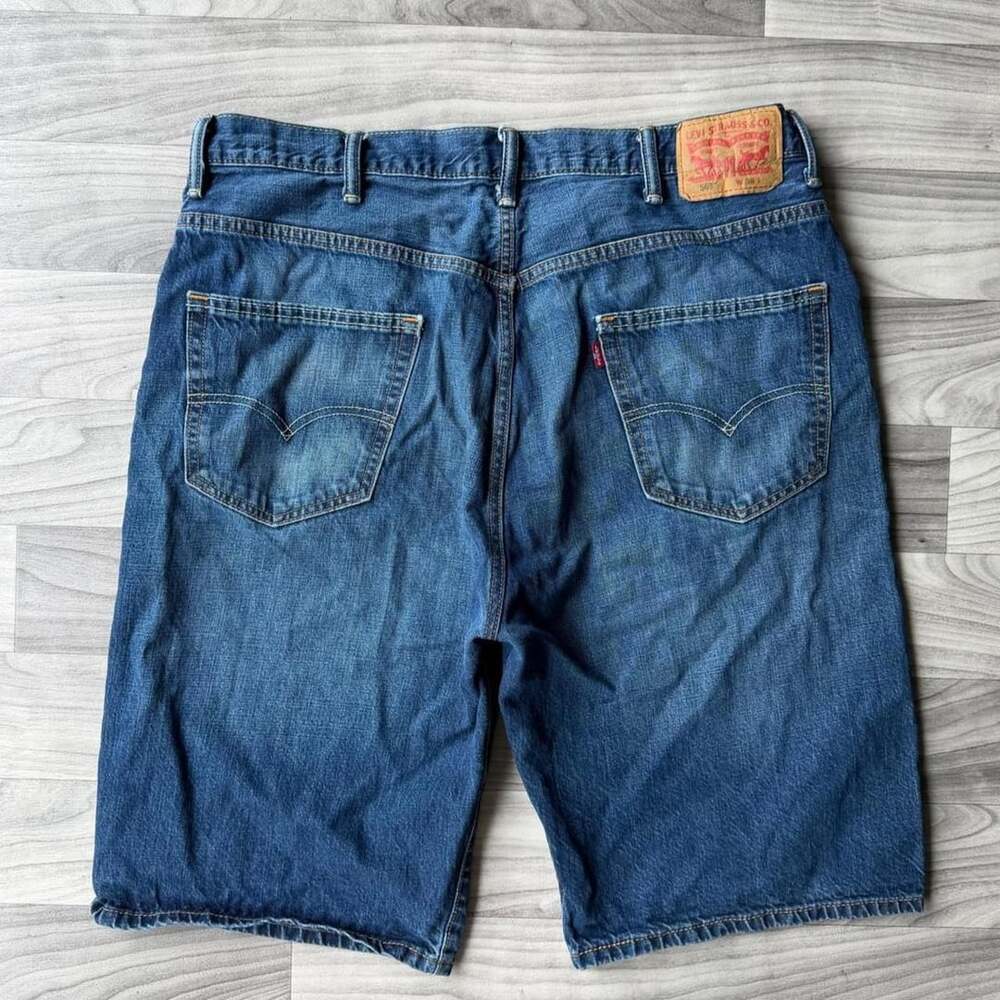 Levi's 569 Denim Shorts Size W38 Blue Jorts